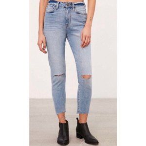 BDG Crop Twig High Rise Jeans - Light Wash